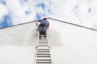 Peinture extérieure à Bruailles — façades et ravalement